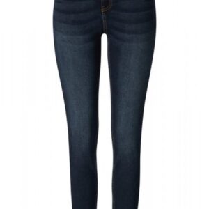 Jeans Kate Skinny Mid Waist Eng angliegender Schnitt von der Taile bis zum Knöchel Einfarbig mit leichter Waschung Material 86% Baumwolle 13% Polyester 1% Elasthan
