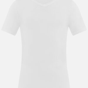 Smart und zeitlos - Basics aus super softer Baumwolle mit Modal von TENCEL®! Das Shirt mit V-Ausschnitt ist mit seiner schmalen Passform und den flachen