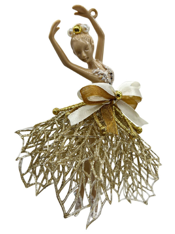 Ballerina S - Christbaumschmuck - Gold