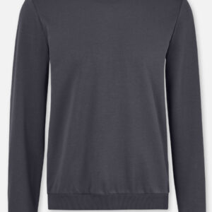 Der sportive und komfortable Sweater in Regular Fit überzeugt durch seine leichte sommerliche Sweatqualität aus Baumwoll-Elasthan