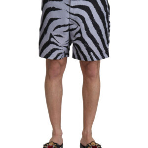 Make a splash with these Dolce & Gabbana exclusive Beachwear swim trunks