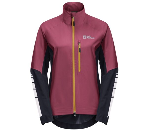 100% Original Jack Wolfskin !  Herstellerfarbe:  Sangria Red   Obermaterial:  100% Polyester   Zustand:  Neu  und  Originalverpackt          Wenn dich auf deiner Biketour der Regen erwischt ist das kein Problem