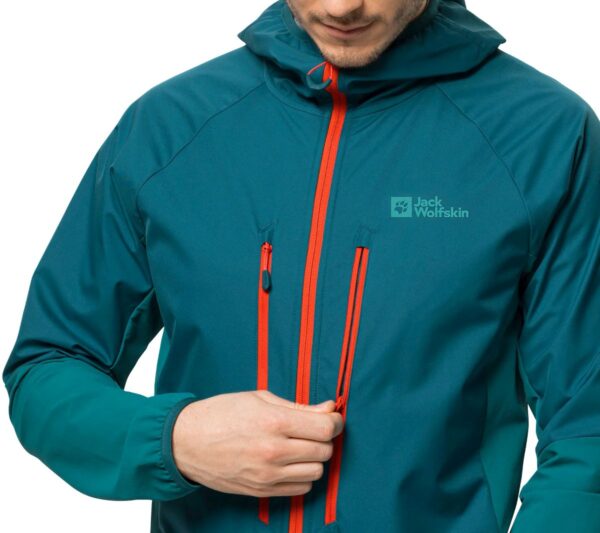 robuste und elastische TEXASHIELD PRO macht die Jacke winddicht