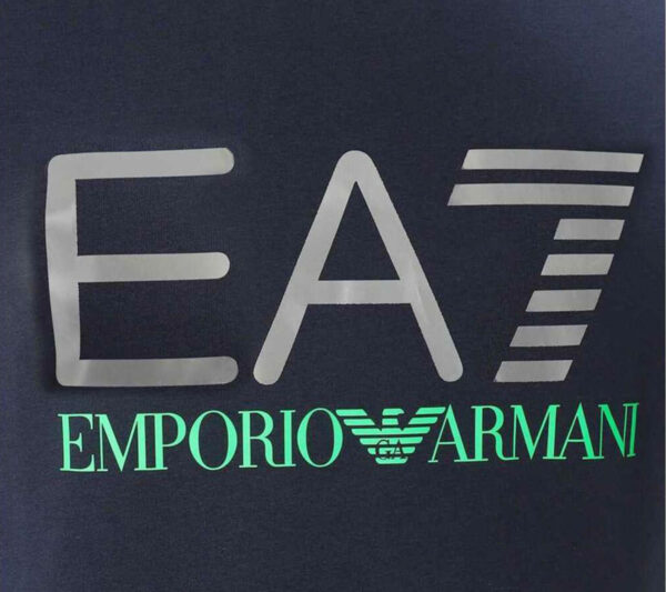 EA7 EMPORIO ARMANI Herren T-Shirt Baumwolle Navy-Blau 3LPT36-PJ5MZ-1554<br> EA7 EMPORIO ARMANI T-SHIRT</br> - Image 3