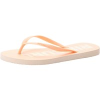 Einfaches An- und Ausziehen Die Zehentrenner »CLASSIC SURF BLOOM OPEN TOE« von Rip Curl passen gut zu deinem Urlaubs-Outfit. In den Schuh kannst du schnell hineinschlüpfen und bist somit direkt startklar. Das Obermaterial aus Synthetik ist kaum schmutzempfindlich und pflegeleicht. Für den Spaziergang an der Strandpromenade kombinierst zu die Zehentrenner mit einem luftigen Sommerkleid und einem Hut als Schutz vor der Sonne. Am Strand bist du außerdem vor Kieselsteinen und spitzen Muschelstücken geschützt.  Die Frauen-Zehentrenner »CLASSIC SURF BLOOM OPEN TOE« von Rip Curl eignen sich für heiße Tage.