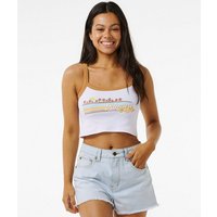 Mit dem Sunset Baby Tank Top kannst du den Sonnenuntergang stilvoll einfangen. Mit seinem Crop Top Design und dem verspielten Print eignet sich dieses Tank Top perfekt für hochtaillige Shorts oder Röcke für einen Beach-ready Look. Zusammensetzung: 95%Baumwolle 5%Elastan Innenetikett im Nacken