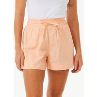 Die Poplin Crushin Shorts sind bequem und lässig. Die Shorts haben ein Innenetikett am Bund