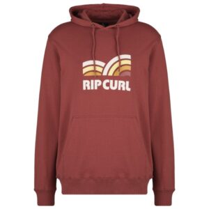 Bequemer Hoodie mit großem Logoprint -  Farbe: Rot; Gr: L; Highlights: Kapuze