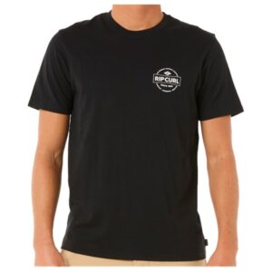 T-Shirt mit Front- und Rückenprint -  Farbe: Schwarz; Gr: L; geeignet für Freizeit; Material: Hauptmaterial: 100% Baumwolle; Weitere Top-Angebote von Rip Curl im Online-Shop von Bergfreunde.de bestellen!