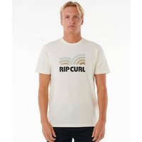 Ein klassisches Shirt von Rip Curl im lässigen Surfer Style Rundhalsausschnitt gewebtes Rip Curl Etikett Druck auf Vorder-und Rückseite Material: 100% Baumwolle