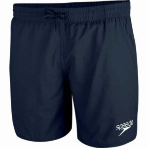 Elastischer Bund mit Kordelzug Innenfutter aus Mesh Schnelltrocknend Strapazierfähig Bewegungsfreiheit Atmungsaktiv Mit dem ESSS 16 WATERSHORT AM NVY von Speedo hat man sein Ziel immer klar vor Augen. Diese schnelltrocknenden Badeshorts sind aus weichem