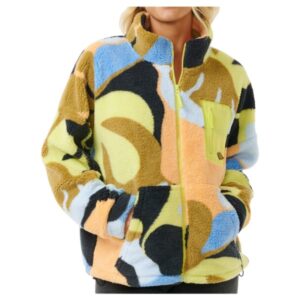 Fleecejacke mit fröhlichen Muster -  Farbe: Bunt; Gr: S; geeignet für Freizeit; Material: Hauptmaterial: 100% Polyester; Weitere Top-Angebote von Rip Curl im Online-Shop von Bergfreunde.de bestellen!