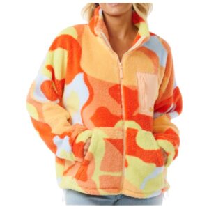 Fleecejacke mit fröhlichen Muster -  Farbe: Bunt; Gr: L; geeignet für Freizeit; Material: Hauptmaterial: 100% Polyester; Weitere Top-Angebote von Rip Curl im Online-Shop von Bergfreunde.de bestellen!