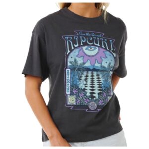 Lässiges T-Shirt mit Frontprint -  Farbe: Grau; Gr: M; geeignet für Freizeit; Material: Hauptmaterial: 100% Baumwolle; Weitere Top-Angebote von Rip Curl im Online-Shop von Bergfreunde.de bestellen!