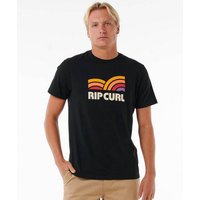 Ein klassisches Shirt von Rip Curl im lässigen Surfer Style Rundhalsausschnitt gewebtes Rip Curl Etikett Druck auf Vorder-und Rückseite Material: 100% Baumwolle