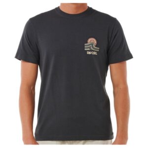 T-Shirt mit Print auf Vorder- und Rückseite -  Farbe: Grau; Gr: XXL; geeignet für Freizeit; Material: Hauptmaterial: 100% Baumwolle; Weitere Top-Angebote von Rip Curl im Online-Shop von Bergfreunde.de bestellen!