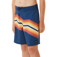 **Eine mutige und umweltfreundliche Wahl sind die Inverted Boardshorts.** Diese Shorts kommen mit einem Sublimationsdruck und HD-Thermotransfer-Logos und sind aus recyceltem PET-Material gefertigt. Der halbelastische Bund sorgt für eine bequeme Passform und macht sie perfekt für einen Tag auf dem Surfbrett und in der Sonne.