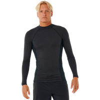 **Mit dem langärmeligen Dawn Patrol UV-Shirt kannst Du Dich selbstbewusst in die Wellen stürzen.** Dieses langärmelige UV-Shirt im Performance Fit bietet einen UV-Schutzfaktor von 50+