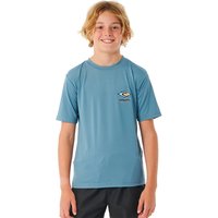 **Die kurzärmlige Tube Heads Jacke mit UV-Schutz für Jungen kommt in einem bequemen Tee Fit