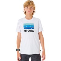 **Das Surf Revival Tee ist ein supercooles T-Shirt für Jungen mit einem ikonischen Print vorne.** Hergestellt aus einem bequemen