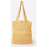 Werten Sie Ihren Stil am Strand mit unserer Holiday Crochet 8L Tote Bag auf. Diese handgefertigte Tote Bag aus 100 % Baumwolle mit gehäkelter Webart ist sowohl stilvoll als auch sandgeschützt. Ausgestattet mit einem Logo-Clip für mehr Eleganz und einem Volumen von 8 Litern ist sie das perfekte Accessoire für einen Tag voller Sonne