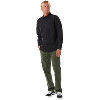 Ausgewaschenes Langarmhemd Classic SurfTauchen Sie ein in unser Classic Surf Washed Hemd. Dieses aus 100 % Baumwolle hergestellte Button-Down-Hemd ist perfekt für alle