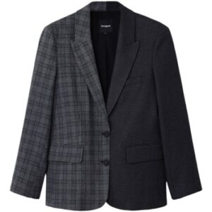 Desigual  Blazer AME_VALENCIA 24WWEWBW  Schwarz In Damengrößen erhältlich. EU XS.  Jetzt AME_VALENCIA 24WWEWBW  von Desigual  auf Spartoo.de versandkostenfrei bestellen!