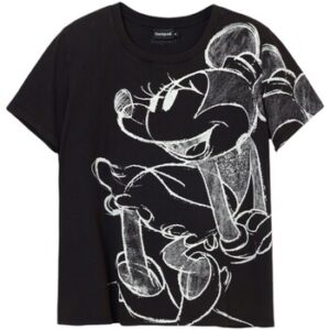 Desigual  T-Shirt TS_MICKEYDRAWING 24WWTKA1  Grau In Damengrößen erhältlich. EU XXL.  Jetzt TS_MICKEYDRAWING 24WWTKA1  von Desigual  auf Spartoo.de versandkostenfrei bestellen!