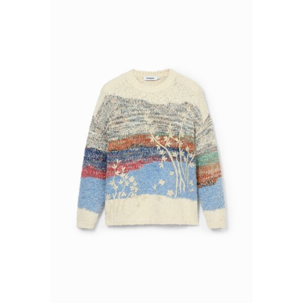 Der Pullover Desigual Gran Sudbury ist ein Muss für alle Fashionistas