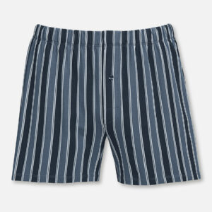 Genießen Sie den perfekten Mix aus Komfort und Stil mit den Alpin Stripe Boxershorts in Blau. Das klassische Streifenmuster und die leichte Baumwolle-Elasthan-Mischung sorgen für ein angenehmes Tragegefühl und perfekten Sitz.