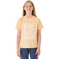 **Das Tropical Sunset Tee ist ein wundervolles T-Shirt für Mädchen aus Bio-Baumwolle mit einem coolen Print vorne.** Designt im Standard Fit für eine passgerechte Silhouette.