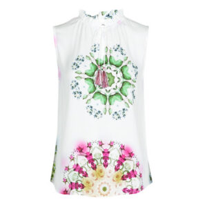 Desigual  Tank Top ROSEN  Weiss In Damengrößen erhältlich. EU S.  Jetzt ROSEN  von Desigual  auf Spartoo.de versandkostenfrei bestellen! 5% Rabatt mit Code: 5JULDEBF