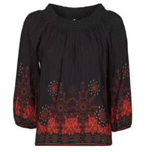 Desigual  Blusen EIRE  Schwarz In Damengrößen erhältlich. EU XS.  Jetzt EIRE  von Desigual  auf Spartoo.de versandkostenfrei bestellen! 5% Rabatt mit Code: 5JULDEBF