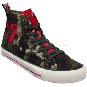 Desigual  Turnschuhe Beta_militar  Grün In Damengrößen erhältlich. 36.  Jetzt Beta_militar  von Desigual  auf Spartoo.de versandkostenfrei bestellen! 5% Rabatt mit Code: JUNI24SPDE5