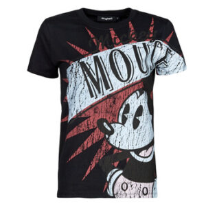 Desigual  T-Shirt TS_MICKEY BOOM  Schwarz In Damengrößen erhältlich. EU S.  Jetzt TS_MICKEY BOOM  von Desigual  auf Spartoo.de versandkostenfrei bestellen! 5% Rabatt mit Code: 5JULDEBF