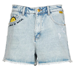 Desigual  Shorts DENIM_CAT SMILE  Blau In Damengrößen erhältlich. DE 34.  Jetzt DENIM_CAT SMILE  von Desigual  auf Spartoo.de versandkostenfrei bestellen! 5% Rabatt mit Code: 5JULDEBF