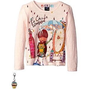 Desigual  T-Shirt für Kinder -  Rosa In Mädchengrößen erhältlich 4 Jahre.  Jetzt -  von Desigual  auf Spartoo.de versandkostenfrei bestellen! 5% Rabatt mit Code: JUNI24SPDE5