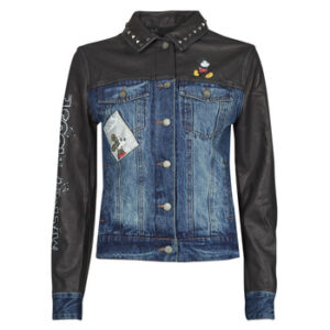 Desigual  Jeansjacken CHAQ_MICKEY WORLD  Schwarz In Damengrößen erhältlich. EU XS.  Jetzt CHAQ_MICKEY WORLD  von Desigual  auf Spartoo.de versandkostenfrei bestellen! 5% Rabatt mit Code: 5JULDEBF