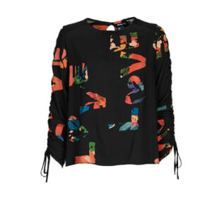 Desigual  Blusen GRAPHIC LOVE  Schwarz In Damengrößen erhältlich. EU S.  Jetzt GRAPHIC LOVE  von Desigual  auf Spartoo.de versandkostenfrei bestellen! 5% Rabatt mit Code: 5JULDEBF