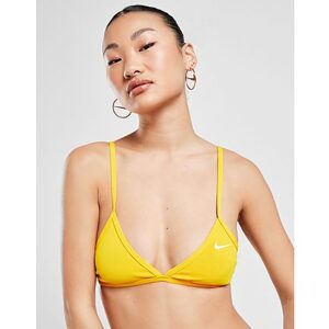 Bereiten Sie sich mit diesem Damen-Tieback-Bikinioberteil von Nike auf den Pool vor. Dieses schmal geschnittene Bikinioberteil in Orange ist aus leichtem