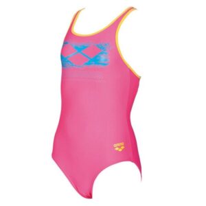 arena Badeanzug Mädchen Scratchy JR One Piece 001330Der arena Scratchy JR Mädchen Badeanzug ist ideal für Sport- und Freizeitschwimmer. MaxFit Material von arena ist dank Xtra Life Lycra chlor- und lichtbeständig. 20% Elasthan machen es sehr elastisch und dadurch angenehm zu tragen. UV Schutz UPF 50+