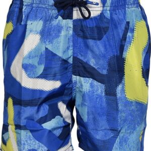 Die stylische arena Beach Shorts Boxer Allover für Jungen ist ideal geeignet fürs Schwimmbad und den Strand. Das schnelltrocknende recycelte Material bietet angenehmen und langlebigen Tragekomfort. Ausgestattet mit Seitentaschen und komfortablem Mesh Innenslip. Der außenliegende Kordelzug sorgt für optimalen Sitz. Seitenlänge: 32cm