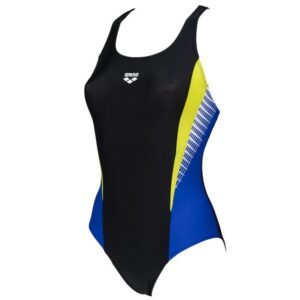 arena Badeanzug Damen W Threefold V Back 100 % chlorresistentDer langlebige arena Badeanzug W Threefold V Back ist ideal geeignet für häufig trainierende Fitnessschwimmer. Das 100% chlorresistente MaxFit Material mit integriertem UV-Schutz UPF50+