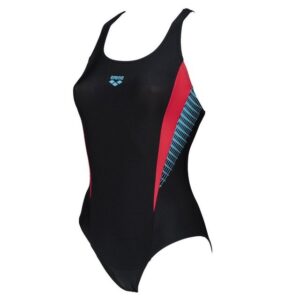 arena Badeanzug Damen W Threefold V Back 100 % chlorresistentDer langlebige arena Badeanzug W Threefold V Back ist ideal geeignet für häufig trainierende Fitnessschwimmer. Das 100% chlorresistente MaxFit Material mit integriertem UV-Schutz UPF50+