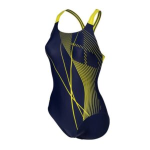 arena Badeanzug Damen Branch Womens SwimmsuitDer langlebige arena Badeanzug Womens Swimmsuit Swim Pro Back ist ideal geeignet für häufig trainierende Fitness und Freizeitschwimmer. Das 100% chlorresistente MaxFit ECO Material Material mit integriertem UV-Schutz UPF50+