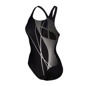 arena Badeanzug Damen Branch Womens SwimmsuitDer langlebige arena Badeanzug Womens Swimmsuit Swim Pro Back ist ideal geeignet für häufig trainierende Fitness und Freizeitschwimmer. Das 100% chlorresistente MaxFit ECO Material Material mit integriertem UV-Schutz UPF50+