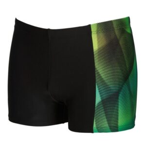 arena Badehose Herren Quark Schwimmshort 000112 aus Max Fit Material arena Quark Badehose für Trainings und Freizeitschwimmer. Durch sein Max Fit Material wirst Du lange Freude an deiner Badeshort haben. Eine Kordel im Bund sorgt für den perfekten Sitzt. Max-Fit Material Stoff sorgt für eine perfekte Passform und besten Komfort auf der Haut. Seitenlänge:  ca. 27 cmMax-Fit MaterialBund mit KordelFlache NähteVorderseite gefüttertlanglebig und chlorresistentMaterial: 100% PolyesterBezeichung: M Hypnos Short