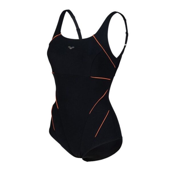 arena Badeanzug Damen Jewel Bodylift.arena Badeanzug W Jewel One Piece für Damen mit Sensitiv Fit. Sensitiv Fit von arena ist das figurformende Material aus der Bodylift-Serie. Es ist angenehm im Griff und gibt ein gutes Tragegefühl. Der Badeanzug hat einen  hochgeschlossenern Rücken