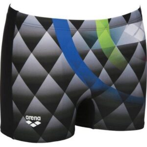 Beschreibung:   Die stylische ARENA Badehose Bouncy mit zeitlosem ARENA Heritage Print ist perfekt geeignet für Fitness- und Freizeitschwimmer. Aus chlor- und salzwasserbeständigem MaxFit Material mit integriertem UV-Schutz UPF50+