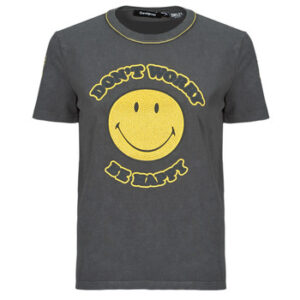 Desigual  T-Shirt TS_MORE SMILEY  Grau In Damengrößen erhältlich. EU S.  Jetzt TS_MORE SMILEY  von Desigual  auf Spartoo.de versandkostenfrei bestellen! 5% Rabatt mit Code: 5JULDEBF